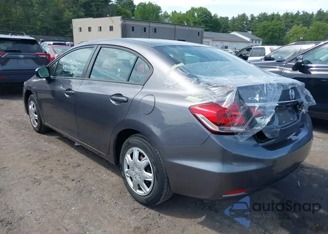 2014 Honda Civic Lx из США, поврежденный, VIN 19XFB2F54EE243621